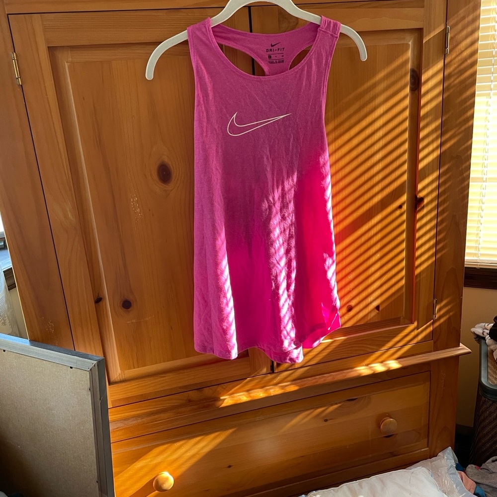 NIKE ✔️Bright Pink Tank Top 🩷🏁 - Picture 4 of 12